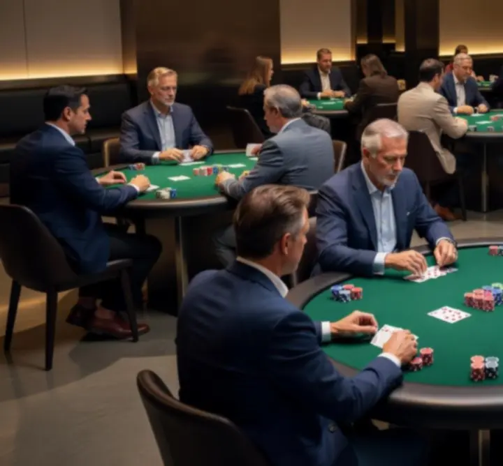 Profesjonalne stoły pokerowe w Rilvo Arena